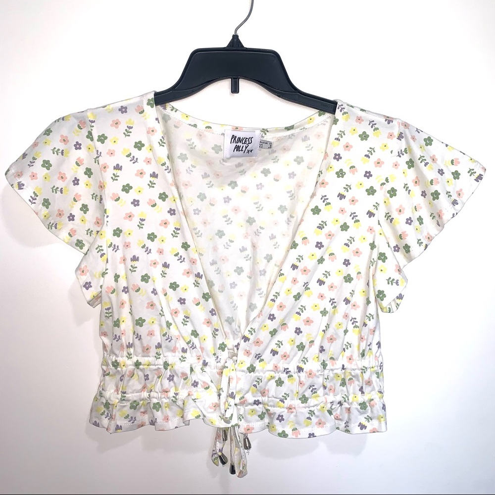 Princess Polly Floral Crop Top